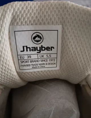 Zapatillas J'hayber Beige/Morado Talla 39