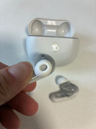 Skullcandy Rail ANC Auriculares In-Ear Gris/Blanco