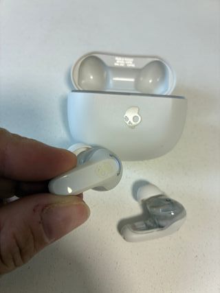 Skullcandy Rail ANC Auriculares In-Ear Gris/Blanco