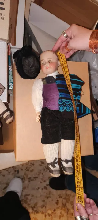 Lote di bambole antiche