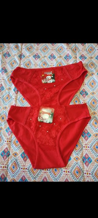 Braguitas Hana Rojas Talla L - XL