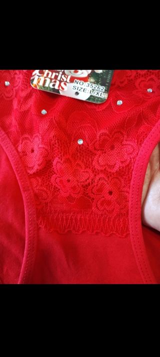 Braguitas Hana Rojas Talla L - XL