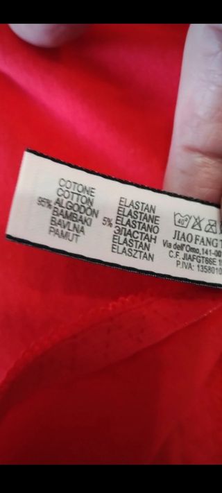 Braguitas Hana Rojas Talla L - XL