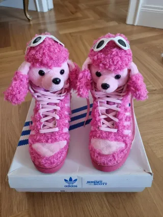 Adidas x Jeremy Scott Scarpe Poodle Rosa