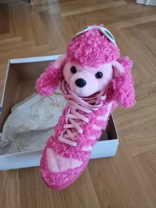 Adidas x Jeremy Scott Scarpe Poodle Rosa