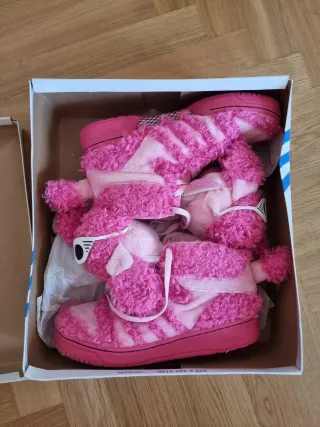 Adidas x Jeremy Scott Scarpe Poodle Rosa
