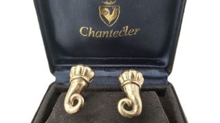 Gemelli Chantecler cornetti argento