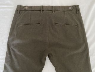 Pantalón Zara Hombre Talla 38 Verde Oliva