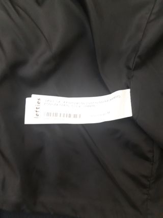 Abrigo lana azul noche moderno