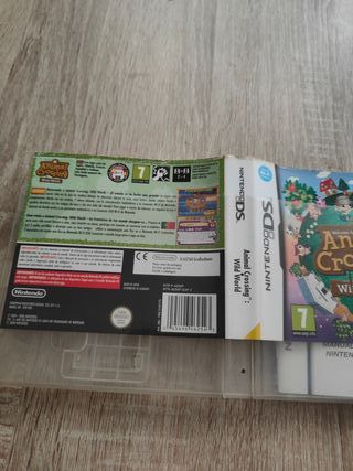 Caja y Manual Animal Crossing Wild World NDS