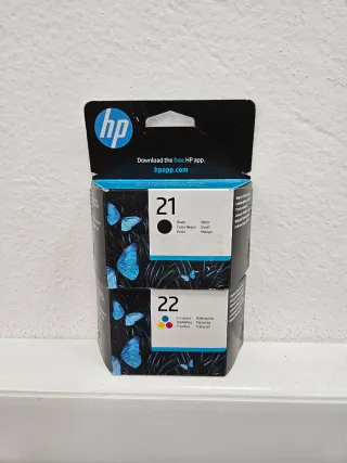 Carruchos Tinta HP 21 y 22