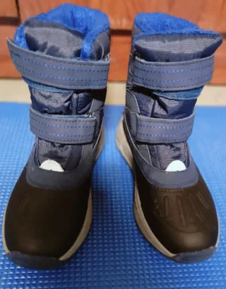 Botas Nieve Niño Talla 35 Azul Negro