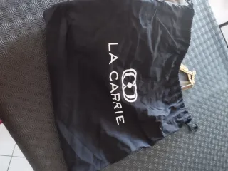 Borsa vera pelle LA CARRIE tortora tracolla