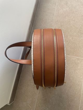 Mochila Michael Kors beige/marrón