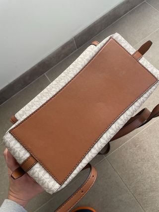 Mochila Michael Kors beige/marrón