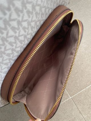 Mochila Michael Kors beige/marrón