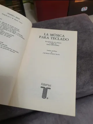 La música para teclado Iniciación a la Música 1986
