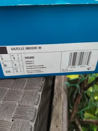 Adidas Gazelle Indoor W Talla 36