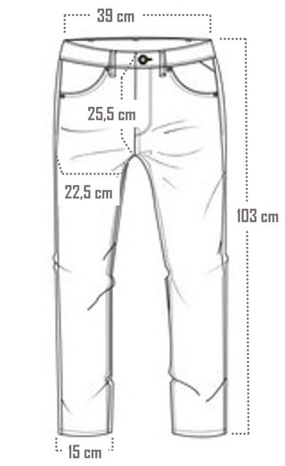 Pantalón vaquero. Easy Wear. Talla 38