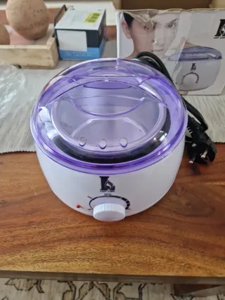 Máquina de cera Lazy Lady blanca