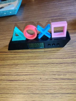 Reloj Digital de Mesa PlayStation