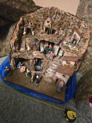 Presepe artigianale completo