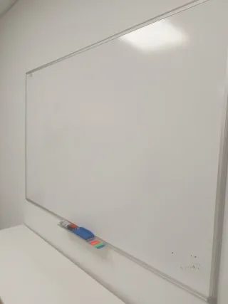 Pizarra Magnética Blanca 1,50x1metro