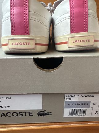 Zapatillas Lacoste Talla 36-37