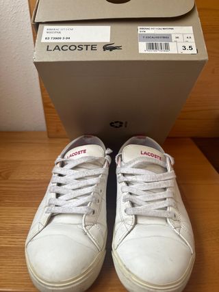 Zapatillas Lacoste Talla 36-37