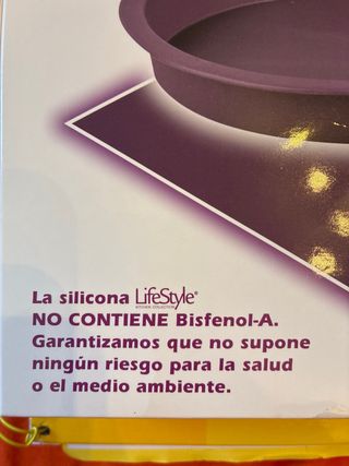 Molde Bajo Silicona LifeStyle Violett 20cm