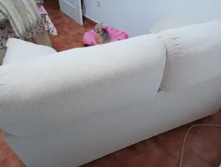 Sofá de 2 plazas beige