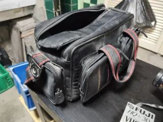Bolso Cámara Vídeo Negro