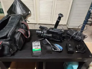 Bolso Cámara Vídeo Negro