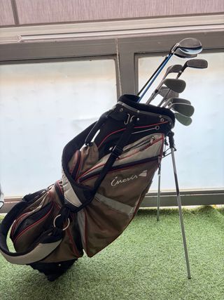 Set de palos de golf con bolsa