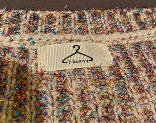 Jersey Tiramisú Talla Única Multicolor