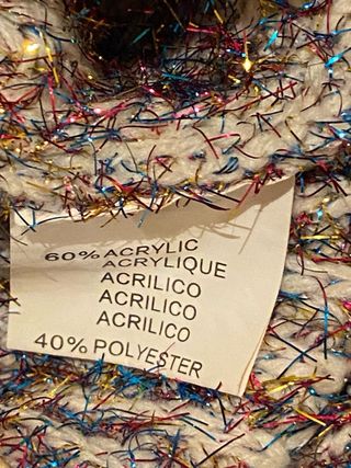 Jersey Tiramisú Talla Única Multicolor