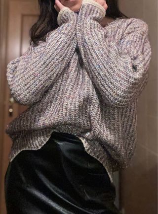 Jersey Tiramisú Talla Única Multicolor