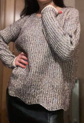 Jersey Tiramisú Talla Única Multicolor