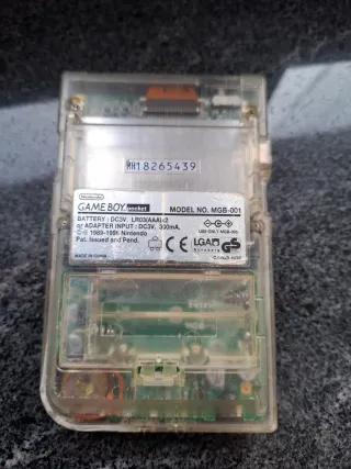 Game Boy Pocket Trasparente