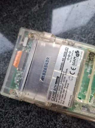 Game Boy Pocket Trasparente