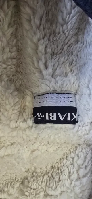 Buzo polar con forro efecto borreguito