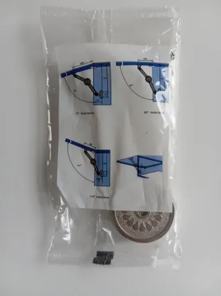 2 piezas de bisagra de soporte de tapa elevación