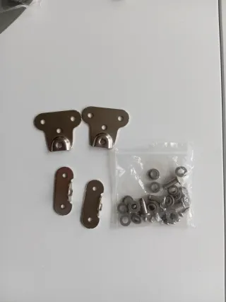 2 piezas de bisagra de soporte de tapa elevación