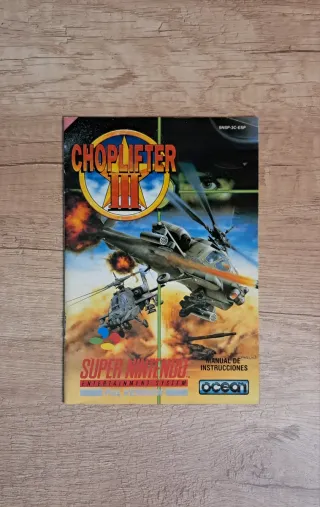 Choplifter III Super Nintendo SNES PAL