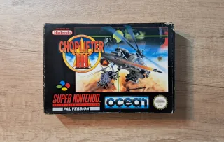 Choplifter III Super Nintendo SNES PAL