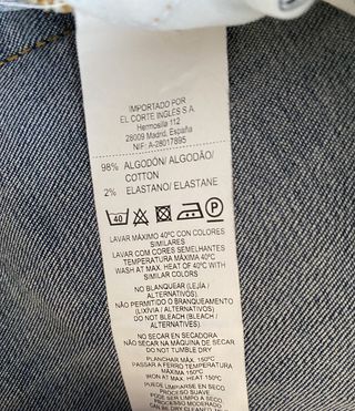 Pantalón vaquero Easy Wear T38