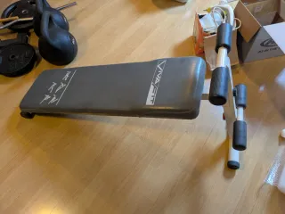 GRATIS. Banco de pesas VIVA FIT, espaldera