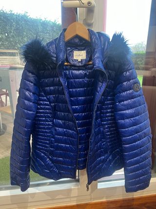 Plumífero ligero ANDAM azul talla L