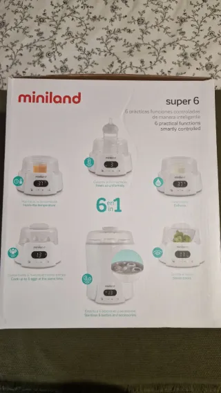 Esterilizador Miniland Super 6 en 1