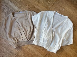 blusas con lazada trasera talla S nuevas